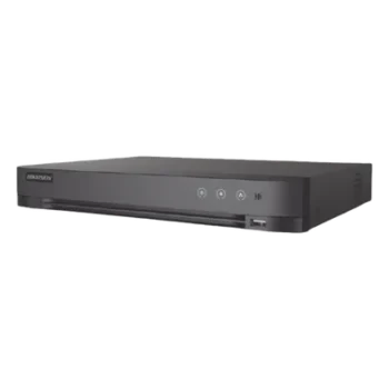 DVR Pentahíbrido / 4 Canales TurboHD + 1 IP / 2 Megapixel 1080p Lite / AcuSense Lite / Audio Bidireccional Coaxitron / H.265+ / 1 Bahía HDD 4 TB / Salida HDMI y VGA Full HD