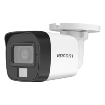 Cámara Bala TURBOHD / 3K 5 Megapixel / Gran Angular 104.9° / Dual Light 30 m (98.4 ft) IR + 20 m (65.6 ft) Luz Blanca / IP67 / Audio Integrado / 4 Tecnologías