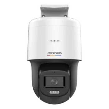 Cámara Domo PT IP / 4 Megapixel / Lente F1.0 / Luz Blanca 30 m (98.4 ft) / Audio Bidireccional / PoE / IP66