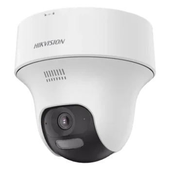 Cámara Turret IP / 2 Megapixel / Dual Light 20 m (65.6 ft) IR + 15 m (49.2 ft) Luz Blanca / Wi-Fi / Audio Bidireccional / IP54 / dWDR