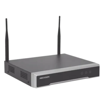 NVR IP / 8 Canales / 4 Megapixel / Wi-Fi 2.4 GHz 2x2 MIMO / 1 Bahía HDD 6 TB / Full HD / 50 Mbps Entrada