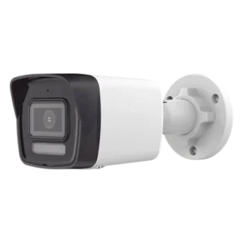Cámara Bala IP / 4 Megapixel / Lente 2.8 mm / Dual Light 30 m (98.4 ft) / Micrófono Integrado / AcuSense Lite / IP67 / PoE