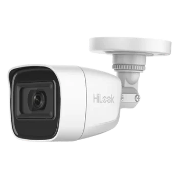 Cámara Bala TURBOHD / 2 Megapixel 1080p / Gran Angular 106.4° / IR EXIR 30 m (98.4 ft) / Audio por Coaxitron / IP66 / 4 Tecnologías
