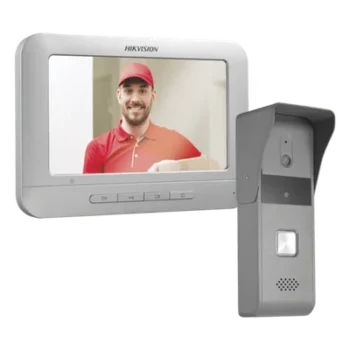 Kit de Videoportero Analógico / Pantalla LCD 7" / Cámara Pinhole 720x576 / Ángulo 98° / IP65 / 12 VDC