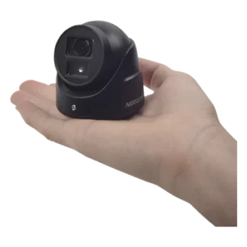 Cámara Turret TURBO HD / 2 Megapixel 1080p / Gran Angular 106° / IR EXIR 20 m (65.6 ft) / IP67 / 4 Tecnologías / dWDR / Diseño Ultra Compacto