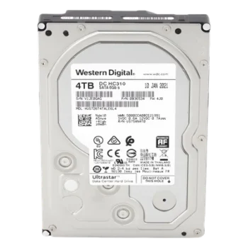 Disco Duro Enterprise 3.5" / 4 TB / 7200 RPM / SATA / Caché 256 MB / Carga de trabajo 550 TB/año / HelioSeal