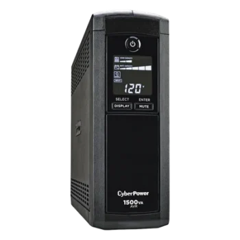 UPS de 1500 VA/900 W, Topología Línea Interactiva, Entrada 120 Vca NEMA 5-15P, Tipo Mini Torre, Con 12 Tomas NEMA 5-15R