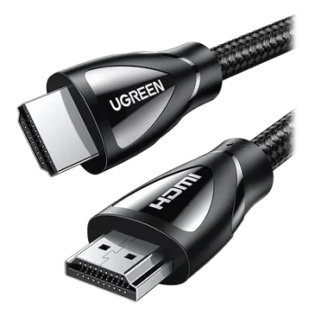Cable HDMI 2.1 de Nylon Trenzado / 5 Metros (16.40 Pies) / 8K@60Hz/4K@120Hz / 48 Gbps / eARC / HDR10+ / VRR / ALLM / Dolby Atmos/Vision
