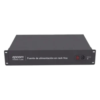 Fuente de Alimentación RACK / 16 Puertos / 480 W / 24 Vca / 20 A Total / 1.25 A Administrado por Canal / 19"