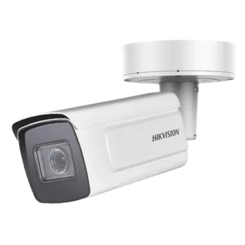 Bala IP 4 Megapixel / Lente Mot. 2.8 - 12 mm / 50 mts IR EXIR / IK10 / Reconocimiento Facial / WDR 140 dB / DeepinView / Búsqueda por Atributos / Heat Map / ACUSENSE / Micro SD