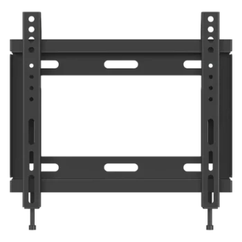 Soporte de Pared Universal para Pantallas / VESA 100x100 y 200x200 / Acero SPCC / 250 x 220 x 25 mm / 0.75 kg / Negro