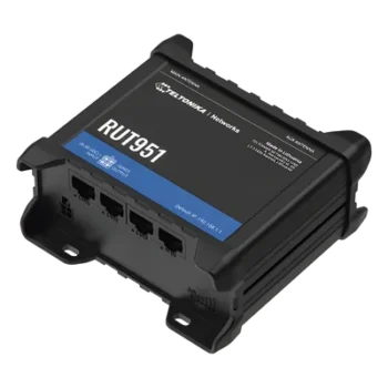 Router Industrial 4G LTE / Cat 4 150/50 Mbps / Dual SIM / Wi-Fi 4 802.11b/g/n / 4 Puertos Ethernet 10/100 Mbps / VPN Múltiples Protocolos
