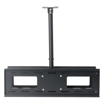 Montaje de Techo para Monitor / 32 a 65 Pulgadas / Carga 60 kg (132 lbs) / VESA 600 x 400 / Extensión Telescópica 50 a 90 cm (19.7 a 35.4 in) / Giro ±12° / Acero