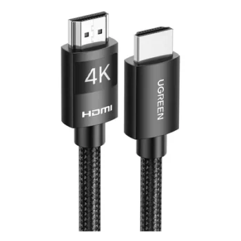 Cable HDMI 2.0 / Nylon Trenzado / 2 Metros (6.56 Pies) / 4K@60Hz / 18Gbps / ARC / Dolby Atmos / HDR / Blindaje 7 Capas / Aluminio Niquelado