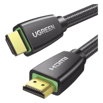 Cable HDMI 2.0 de Nylon Trenzado / 10 Metros (32.81 Pies) / 4K@60Hz / HDR / 3D / HEC (Canal Ethernet HDMI) / ARC (Canal de Retorno de Audio) / Color Profundo de 48 Bits / Audio de 32 Canales / HDCP 2.2 / Audio DTS: X / 18 Gbps / Blindaje de 4 Capas