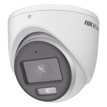 Cámara Turret TURBOHD / 3K 5 Megapixel / Color 24/7 / Luz Blanca 20 m (65.6 ft) / Micrófono Integrado / IP67 / 4 Tecnologías / dWDR