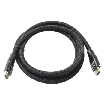 Cable HDMI / 4K Ultra HD / 1.8 m (5.9 ft) / Triple Blindaje Trenzado / Conectores Oro 24K / 120-480 Hz