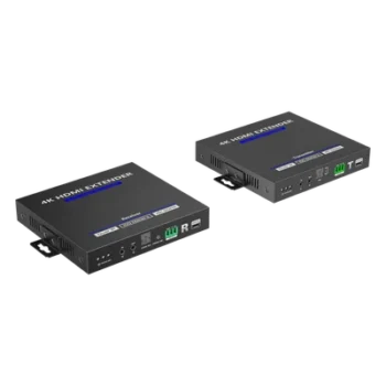 Extensor HDMI sobre IP / 4K@60Hz / Cero Latencia / 100 m (328 ft) / IR Bidireccional / RS-232 / ARC / Salida Loop / IPColor