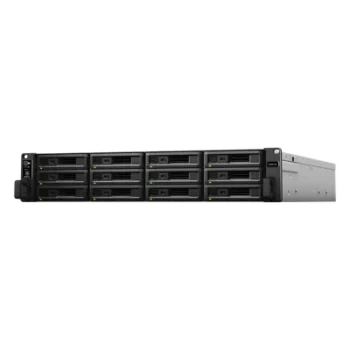 NAS Rack / 12 Bahías / Procesador Intel Xeon 8 Núcleos / 8 GB DDR4 ECC / Dual 10GbE / Escalable a 36 Bahías / Alimentación Redundante