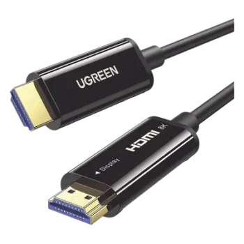 Cable HDMI por Fibra Óptica / 8K@60Hz / HDMI 2.1 / 48 Gbps / 10 m (32.81 ft) / Fibra 4 Núcleos + Cobre 7 Núcleos / HDR / eARC / Aleación Zinc