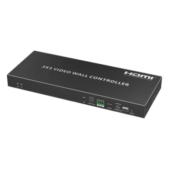 Controlador de Video Wall / 1x HDMI 2.0 In / 9x HDMI Out / 3x3 / 4K60Hz / HDCP 2.2