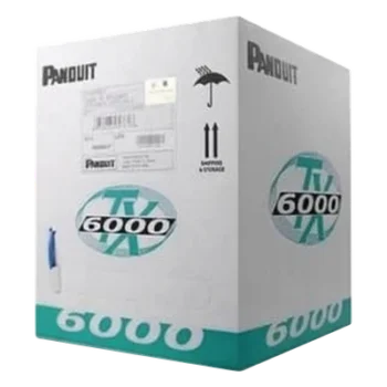 Cable UTP / Categoría 6 Mejorado / 23 AWG / 305 m (1000 ft) / 4 Pares / LSZH / Cobre Sólido