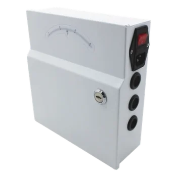 Fuente de poder profesional de 24 Vca @ 4 Amper, para 4 camaras, con voltaje de entrada de: 110 Vca