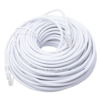 Cable de Parcheo UTP Cat5e / 30 m (98.43 ft) / 100 Ohm / 10/100Base-T / Blanco