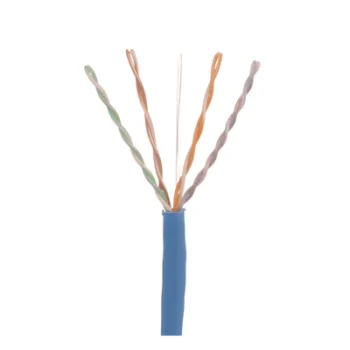 Bobina UTP / 1000 pies (305 m) / Cat 6 / 23 AWG / CMP Plenum / 4 pares / 250 MHz / PoE