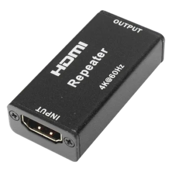 Amplificador HDMI / 4K @ 60 Hz / Extensión 40 m (131.2 ft) / HDMI 2.0 / HDCP 2.2 / Alimentación por Señal HDMI