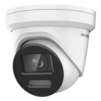 Turret IP 8 Megapixel / Imagen a color 24/7 / Lente 2.8 mm / Micrófono Integrado /Luz Blanca 40 mts / Exterior IP67 / Micrófono Integrado / WDR 130 dB / Entrada y salida de Audio y Alarma / Onvif / MicroSD