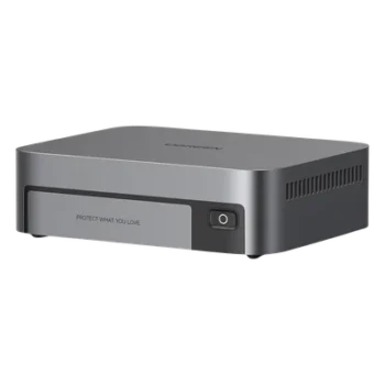 NAS Compacto / 4 Bahías M.2 NVMe / Intel Core i5 12th Gen / DDR5 8 GB / Thunderbolt 4 / HDMI 8K / Wi-Fi