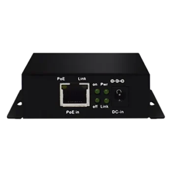 Inyector PoE Industrial / Extensión 250 m (820.2 ft) / 3 Puertos 10/100 Mbps / 802.3 af/at 30W / Sin Ventiladores / -40 a 75°C