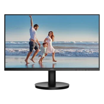 Monitor LED de 23.8" VESA, Resolución 1920 x 1080 Pixeles, Entradas de Video VGA/HDMI. Panel VA LCD Backlight LED. Ultra Delgado