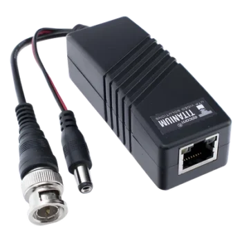 (TRANSCEPTOR) TRANSMISOR ACTIVO para Kits KITTT4PVTURBOX, KITTT8PVTURBOX, KITTT16PVTURBOX y KIT-TT16PVTURBOX-RX / Regula el voltaje de 36 Vcc a 12Vcc / HD-TVI/CVI/AHD/CVBS / Se instala del lado de la cámara.