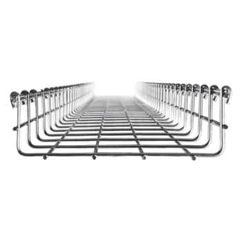 Charola Tipo Malla / 66 mm Peralte / 200 mm Ancho / 3 m (9.84 ft) / Electro Zinc / 210 Cables Cat6