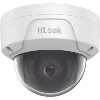 HiLook Series / Domo IP 4 Megapixel / Lente 2.8 mm / 30 mts IR / Exterior IP67 / IK10 / PoE / WDR / ONVIF