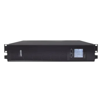 UPS de 1000VA/900W / Topología On-Line Doble Conversión / Entrada y Salida de 120 Vca / Clavija de Entrada NEMA 5-15P / Pantalla LCD Configurable /Formato Rack/Torre
