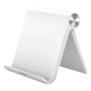 Soporte de Escritorio para Tablet / Ajustable 0° a 100° / Plegable 20,000 Ciclos / Compatible 4'' a 13'' / ABS / Antideslizante