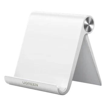 Soporte de Escritorio para Smartphone / Ajustable 0° a 100° / Compatible 4'' a 7.9'' / Plegable / ABS / Antideslizante