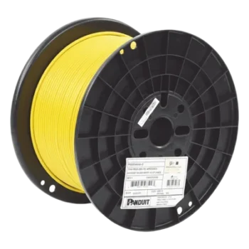 Bobina de Cable UTP / Cat6A / 23 AWG / CMR Riser / 305 m (1000 pies) / Vari-MaTriX / Amarillo