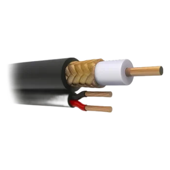 Cable Coaxial Siamés RG59 / 305 m (1000 ft) / Malla Cobre 96% / SFS HD / Intemperie