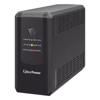 UPS de 550 VA/275 W, Topología Línea Interactiva, Entrada 120 Vca NEMA 5-15P, y 8 Salidas NEMA 5-15R, Con Regulador de Voltaje (AVR)