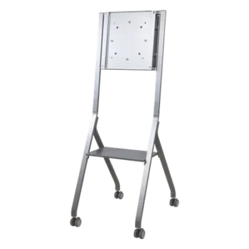 Soporte Móvil para Pantalla / Carga 100 kg (220 lbs) / 55" a 98" / VESA 400 x 400 mm / Superficie Antibacteriana / Base con Ruedas