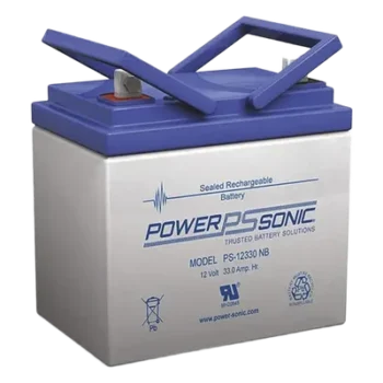 Batería de Respaldo AGM/VRLA / 12V / 33 Ah / Terminales NB3 / 5 Años Vida Útil / Sellada Libre de Mantenimiento