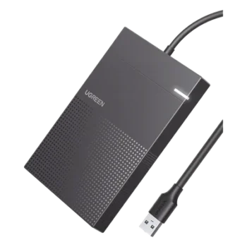 Carcasa de Disco Duro 2.5'' (Enclosure) | Adecuado para HDD y SSD de 2.5” | Chip Inteligente | UASP & TRIM | Led Indicador | ABS | Hibernación Automática | Compatible con SATA I II III, HDD, SSD de hasta 6TB.