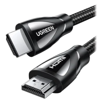 Cable HDMI 2.1 de Nylon Trenzado / 1 Metro (3.28 Pies) / 8K@60Hz/4K@120Hz / 48 Gbps / eARC / HDR10+ / Dolby Vision / Dolby Atmos / VRR / ALLM / HEC / 3D