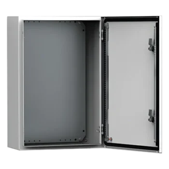 Gabinete de Uso Exterior / IP66 / NEMA 4/12/13 / IK10 / Acero Dulce 1.5 mm / 600 x 400 x 210 mm (23.62 x 15.75 x 8.27 in) / Platina de Montaje