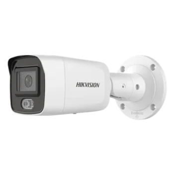 Bala IP 4 Megapixel / Imagen a color 24/7 / Lente 2.8 mm / Luz Blanca 40 mts / Exterior IP67 / WDR 120 dB / Audio y Alarma / Captura Facial / Onvif / MicroSD