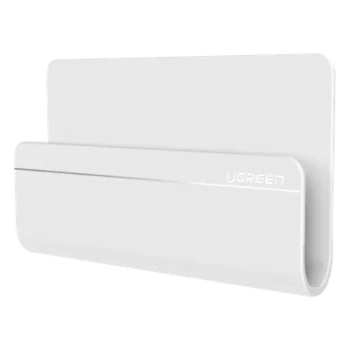 Soporte de Pared Adhesivo / Compatible Dispositivos 165×81×26.5 mm / Adhesivo 3M / Gestión de Cables / Material ABS / Color Blanco